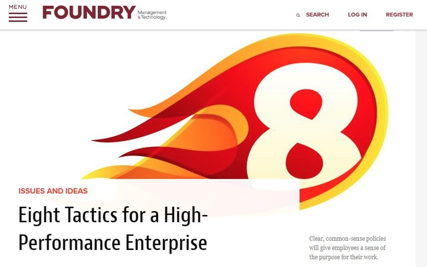 Eight Tactics for a High-Performance Enterprise
