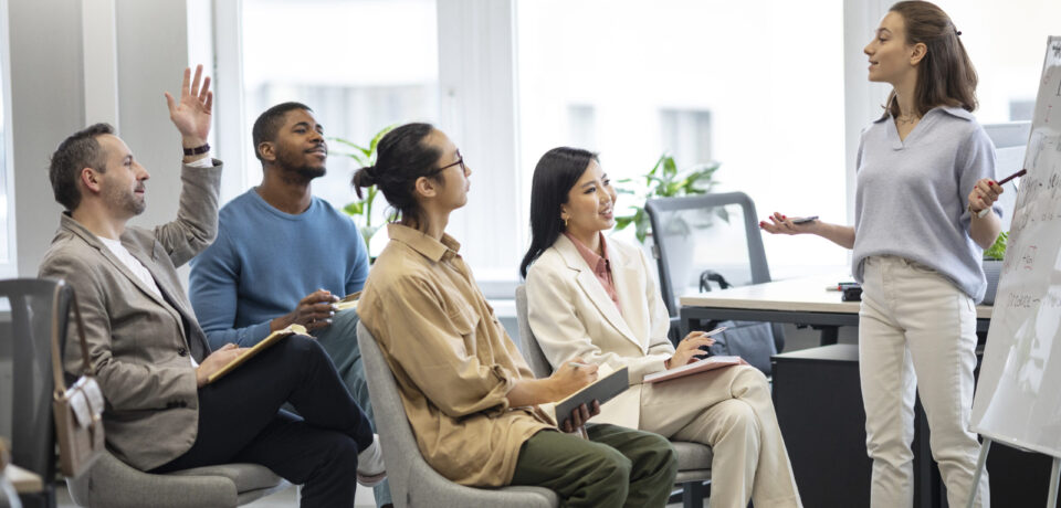 people-learning-language-work-full-shot Leadership Training & Development