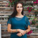 young stylish beautiful woman in blue dress, summer fashion trend, vacation, garden, tropical hotel terrace, smiling young stylish beautiful woman in blue dress, summer fashion trend, vacation, garden, tropical hotel terrace, smiling